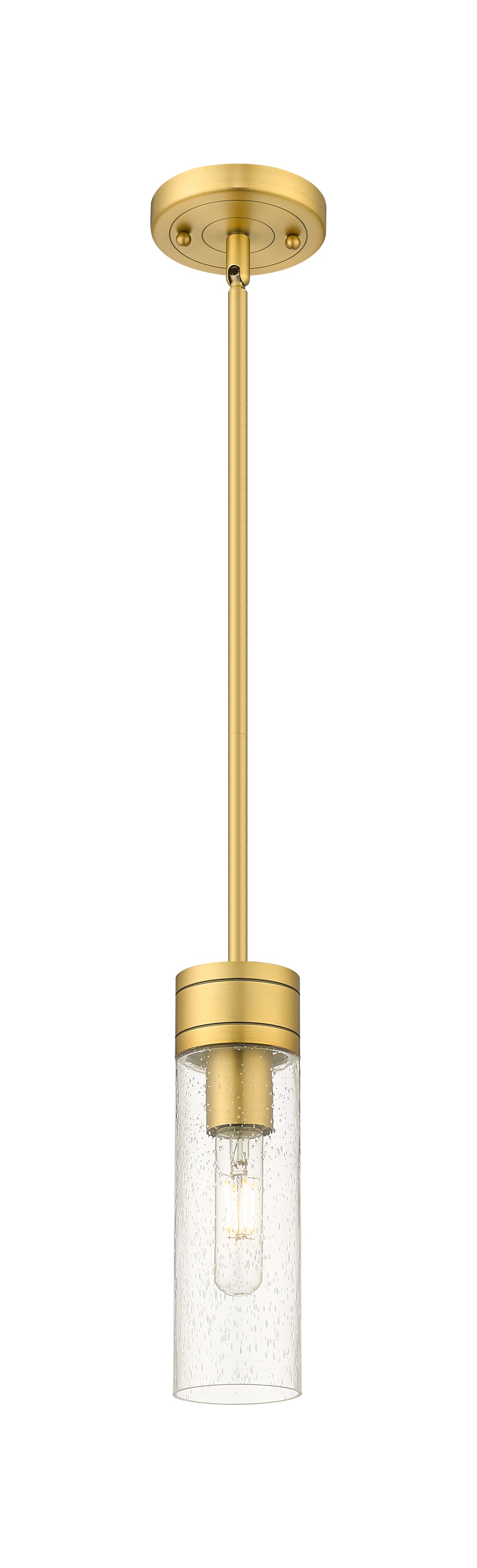 Downtown Urban Mini Pendant Antique Brass