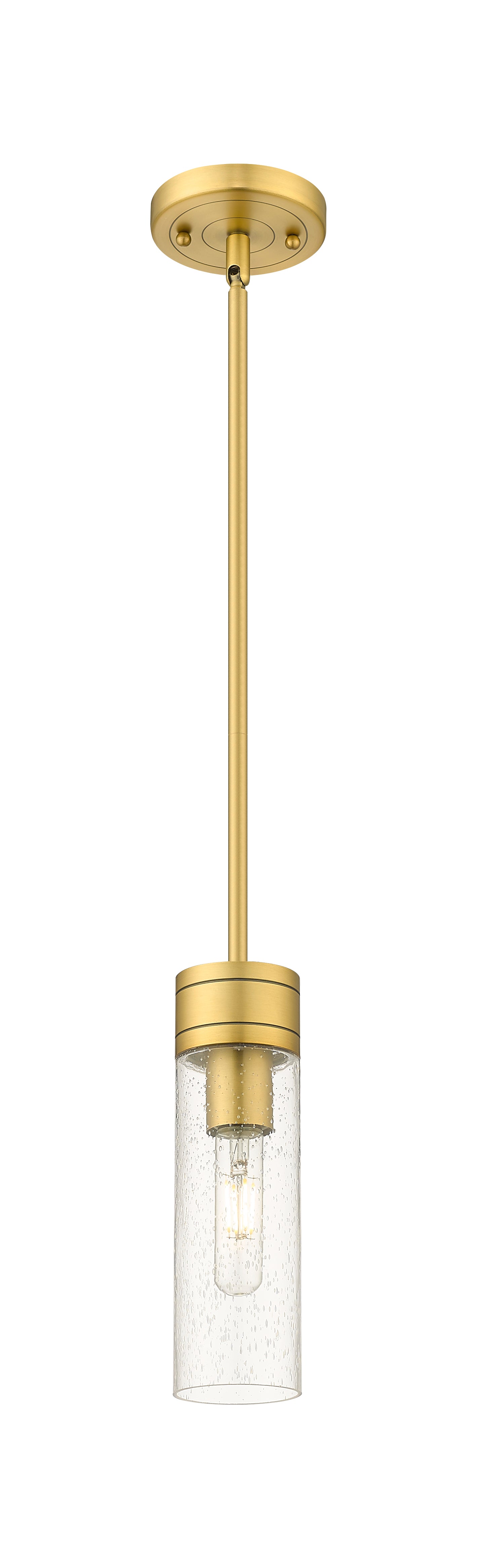Downtown Urban Mini Pendant Antique Brass