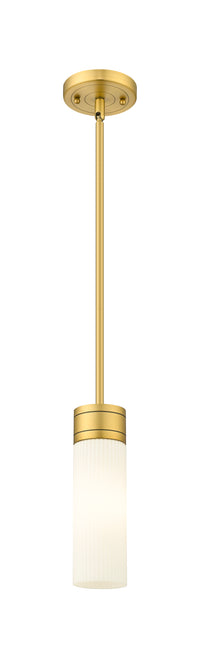 Downtown Urban Mini Pendant Antique Brass