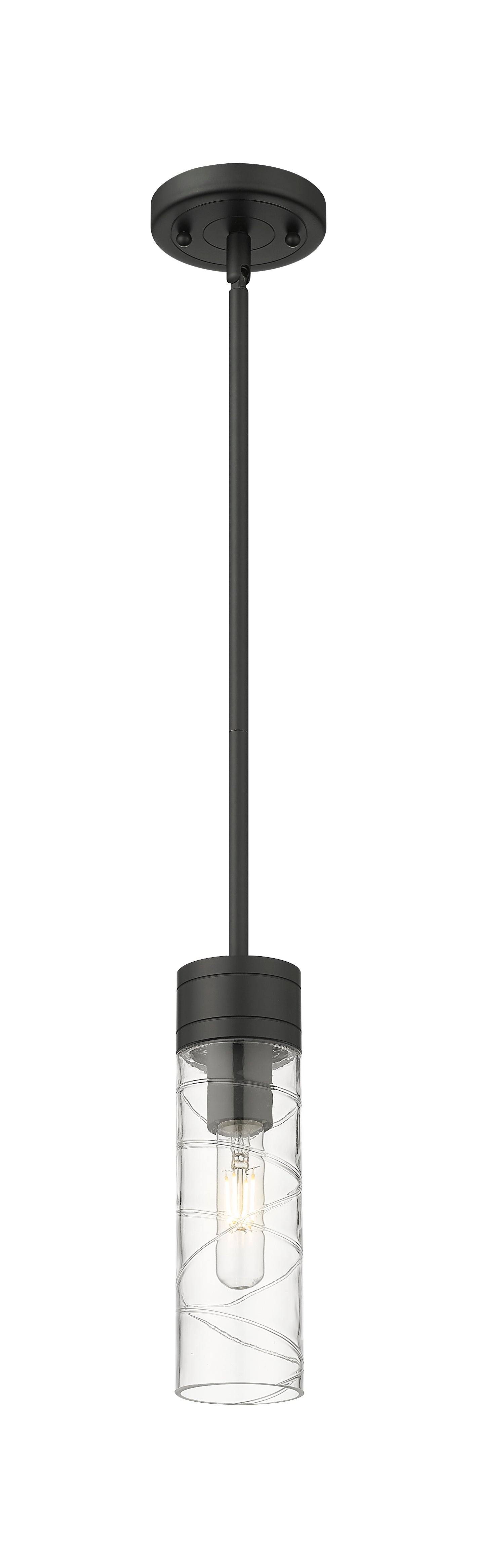 Downtown Urban Mini Pendant Antique Brass