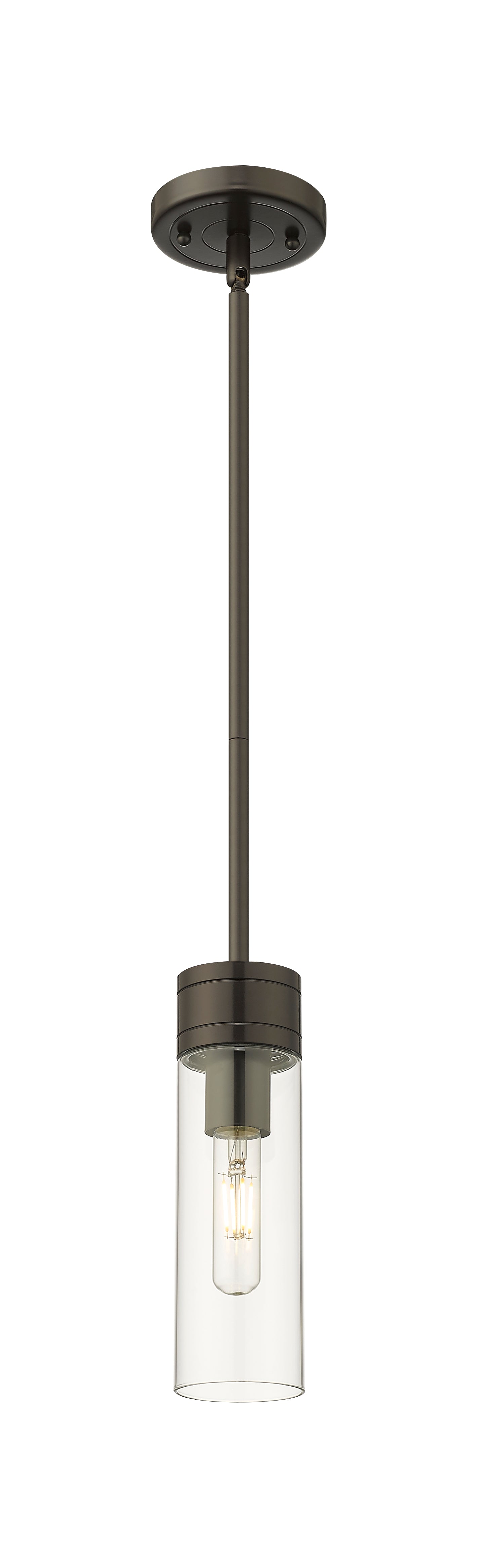 Downtown Urban Mini Pendant Antique Brass
