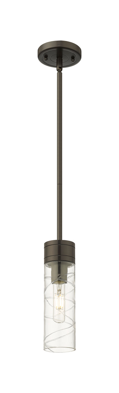 Downtown Urban Mini Pendant Antique Brass