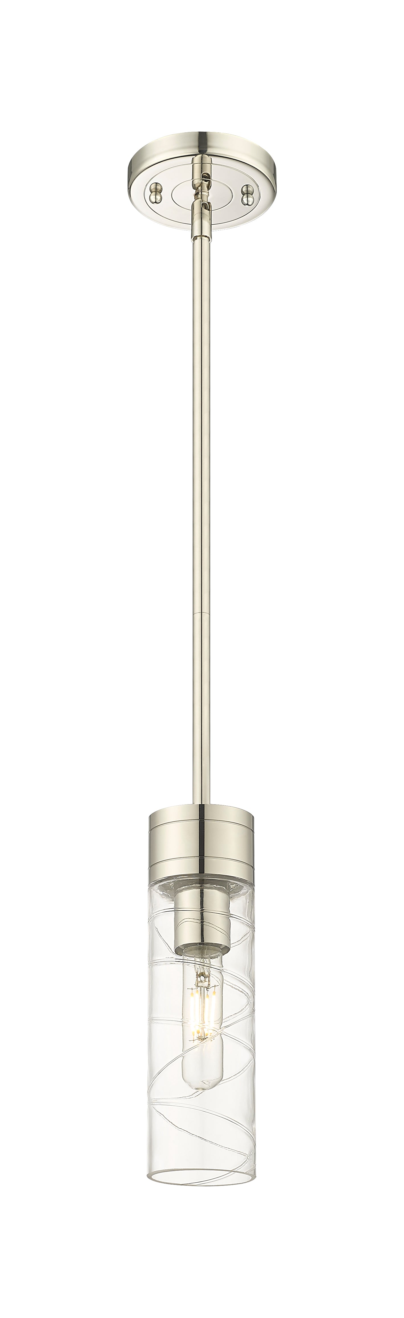 Downtown Urban Mini Pendant Antique Brass