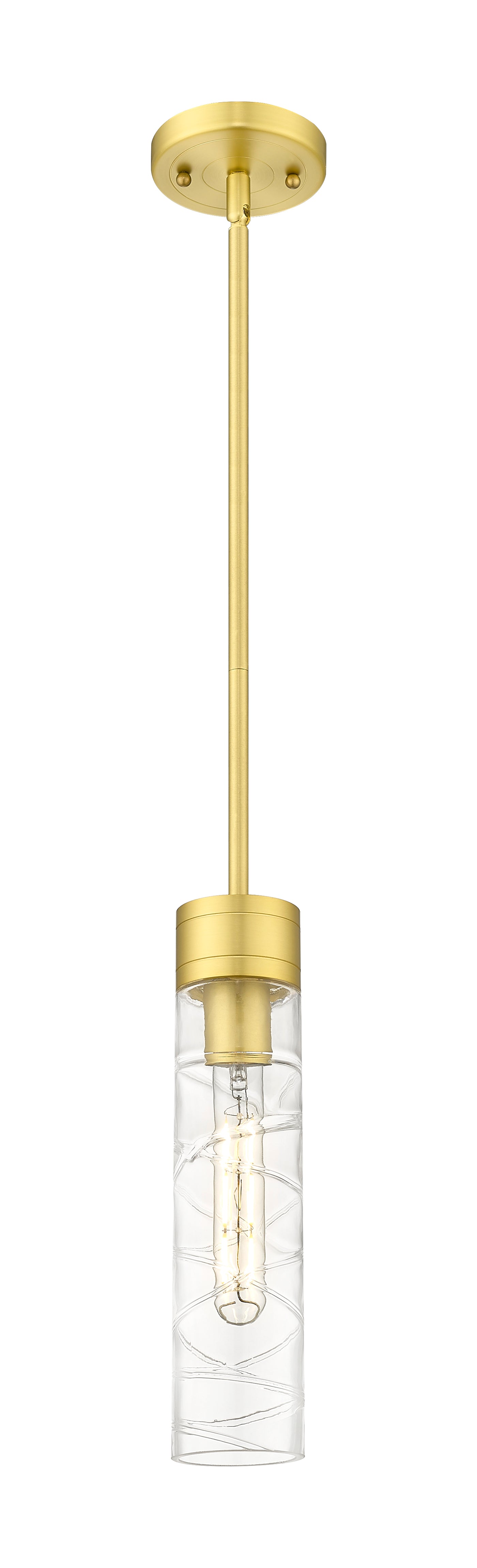 Downtown Urban Mini Pendant Antique Brass