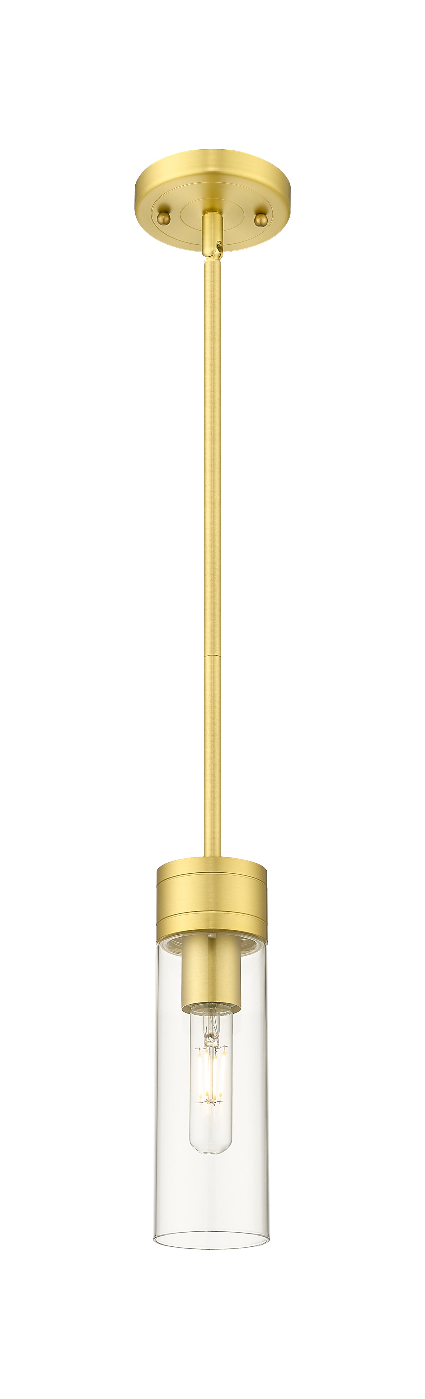 Downtown Urban Mini Pendant Antique Brass