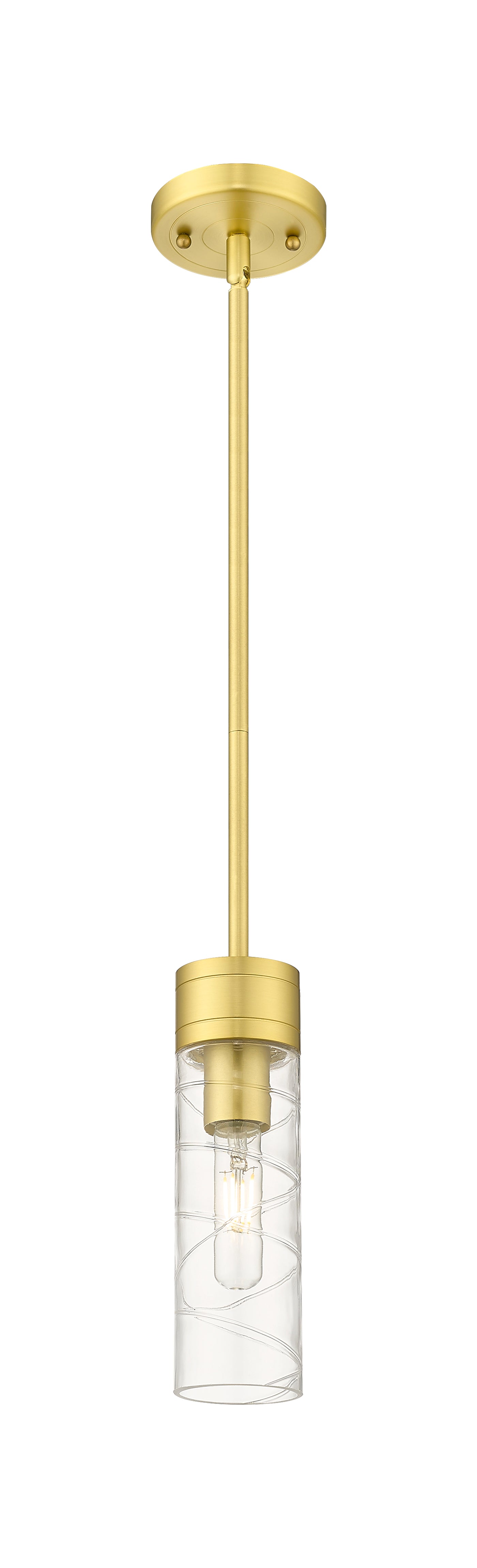 Downtown Urban Mini Pendant Antique Brass