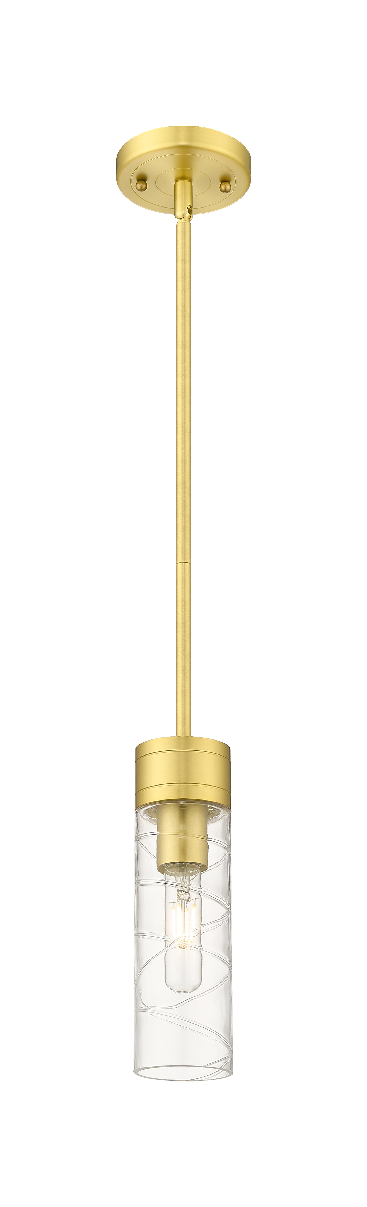Downtown Urban Mini Pendant Antique Brass