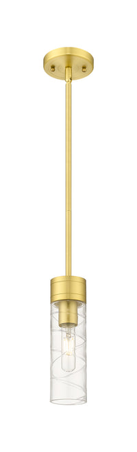 Downtown Urban Mini Pendant Antique Brass