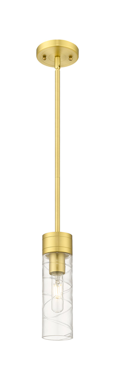 Downtown Urban Mini Pendant Antique Brass