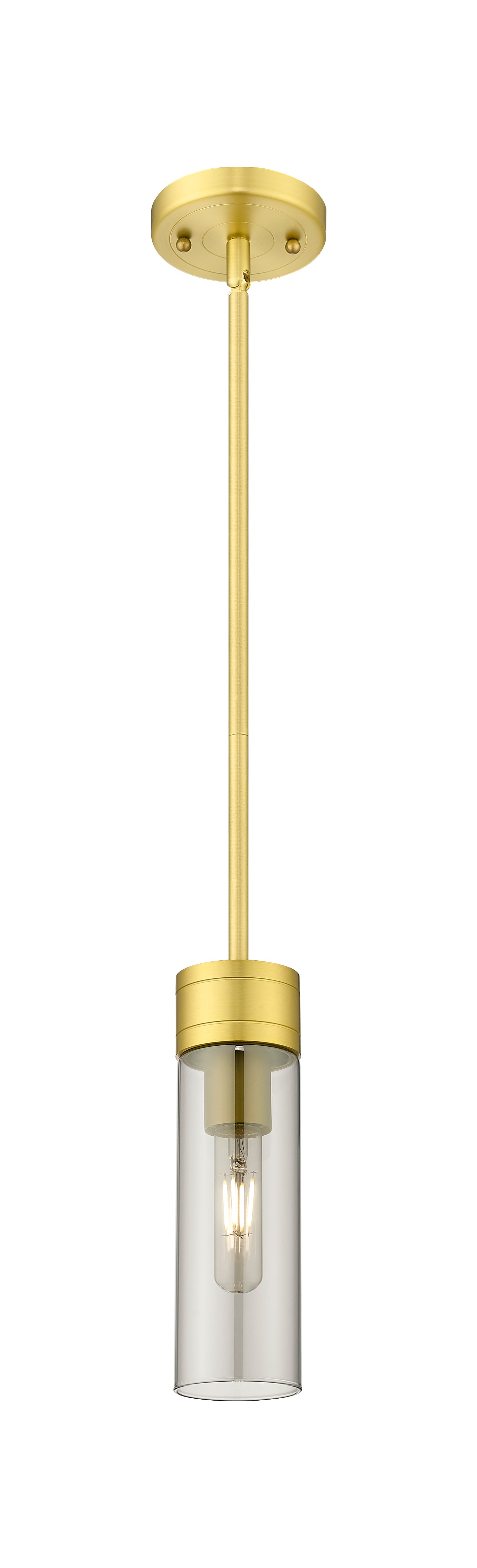 Downtown Urban Mini Pendant Antique Brass