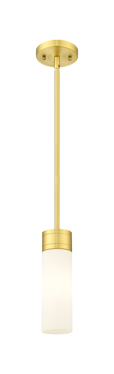 Downtown Urban Mini Pendant Antique Brass