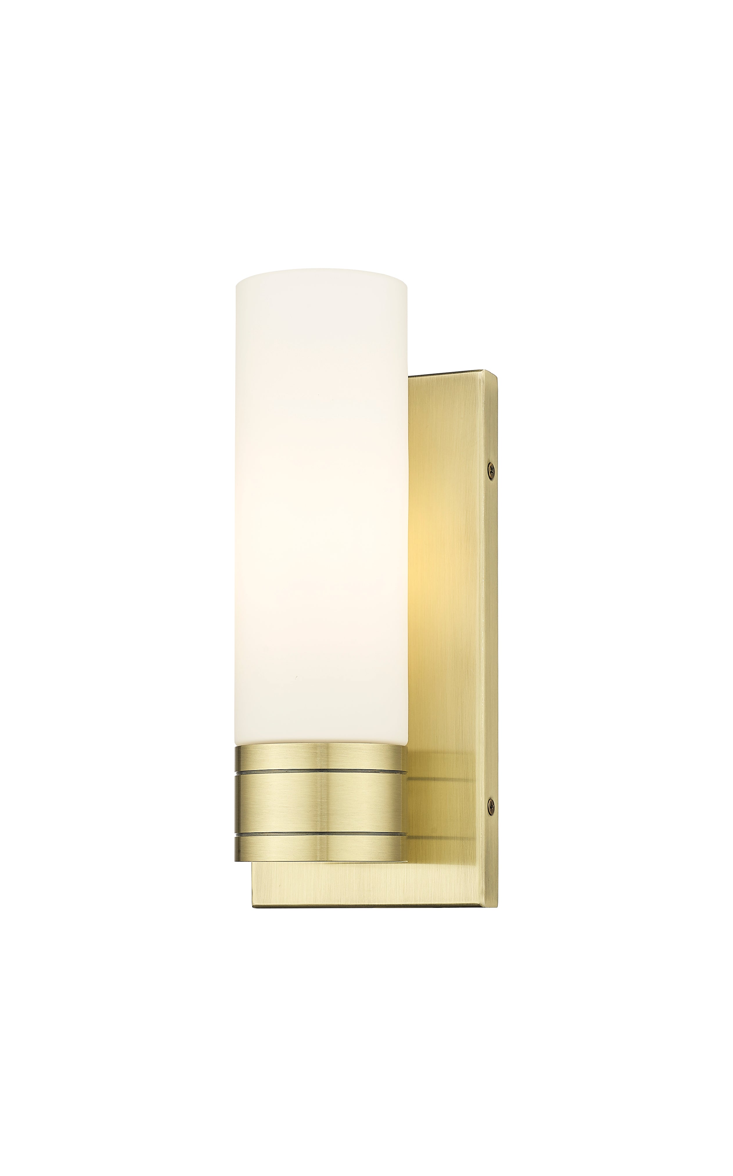 Downtown Urban Sconce Cast Brass