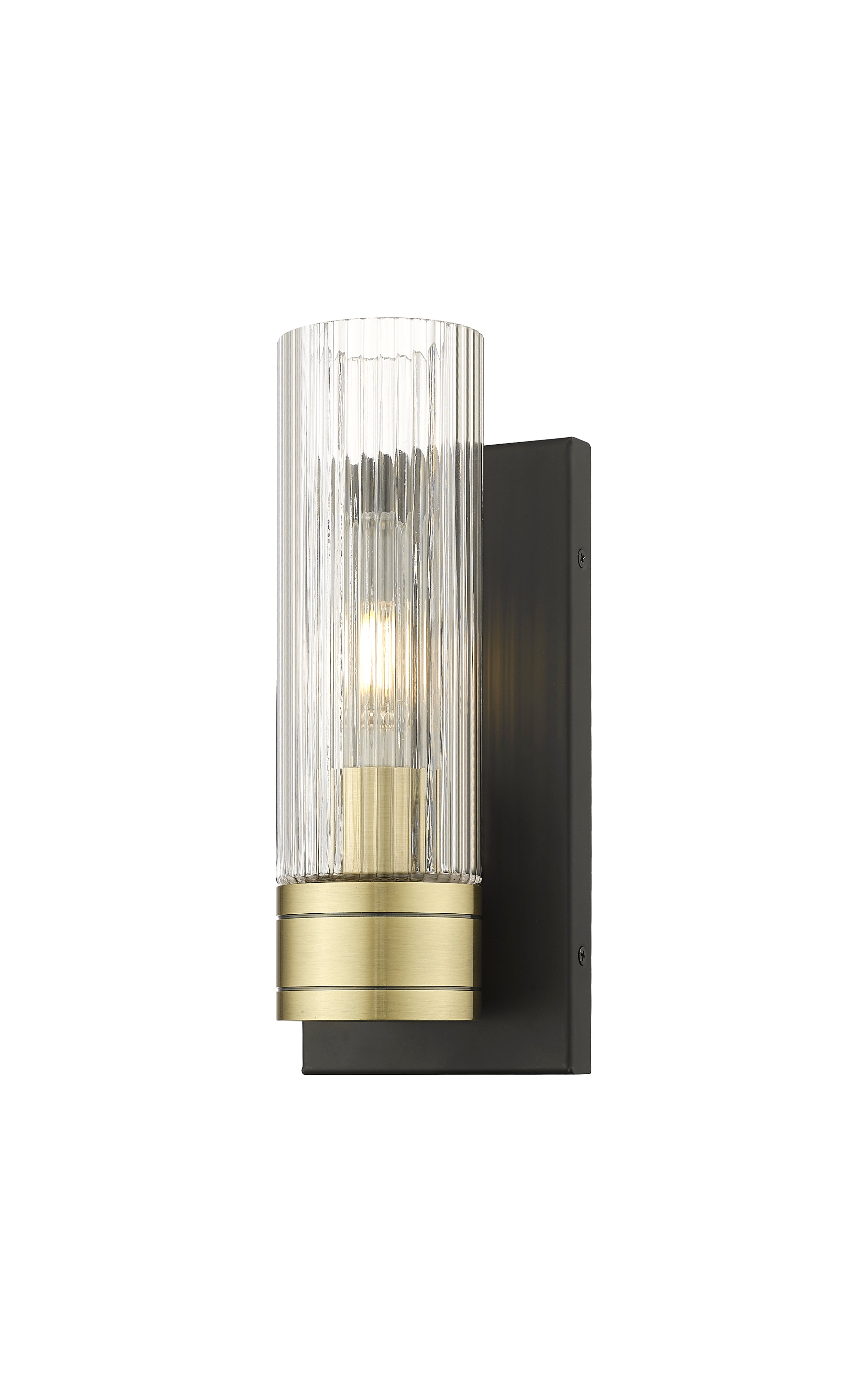 Downtown Urban Sconce Cast Brass