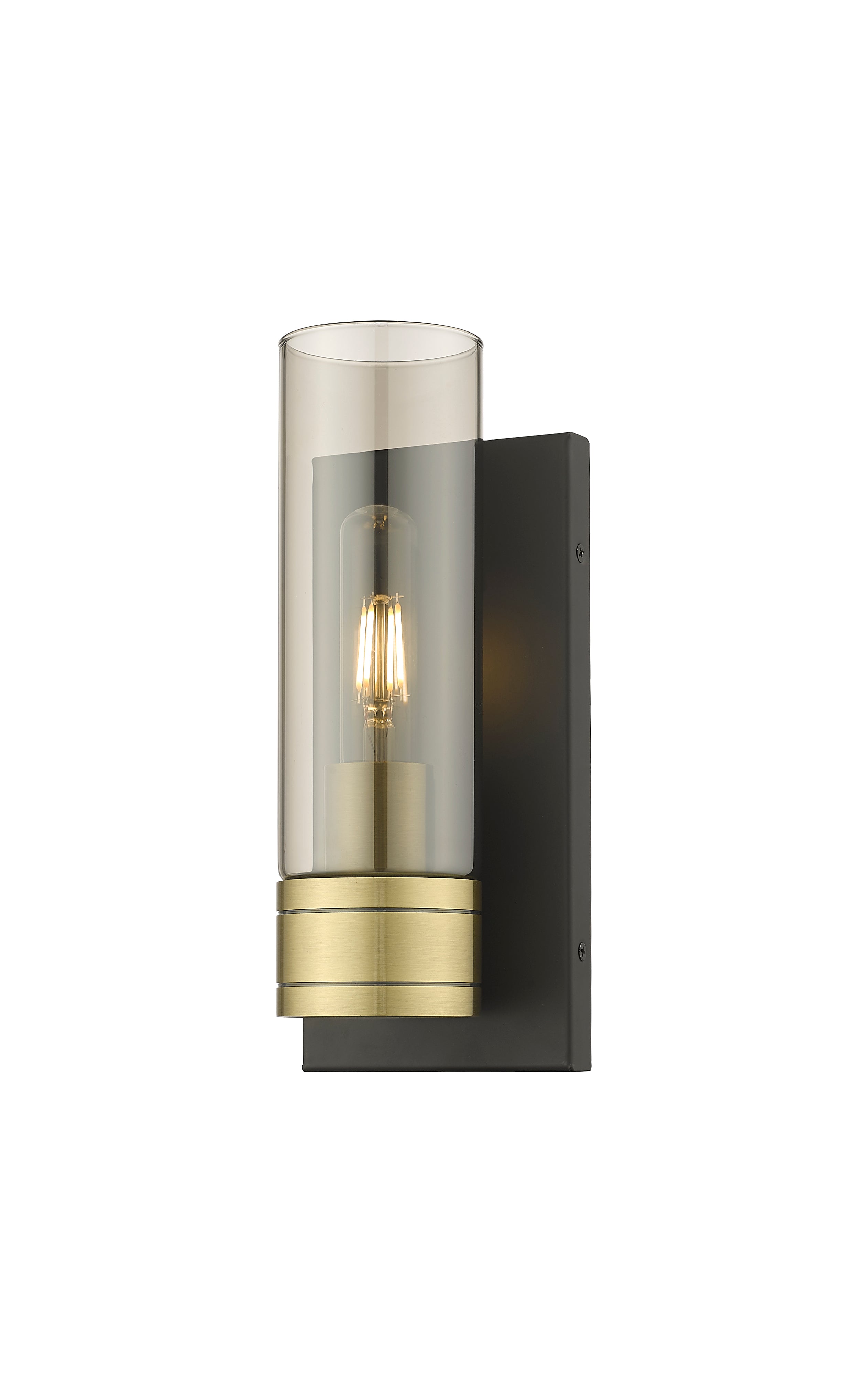 Downtown Urban Sconce Cast Brass