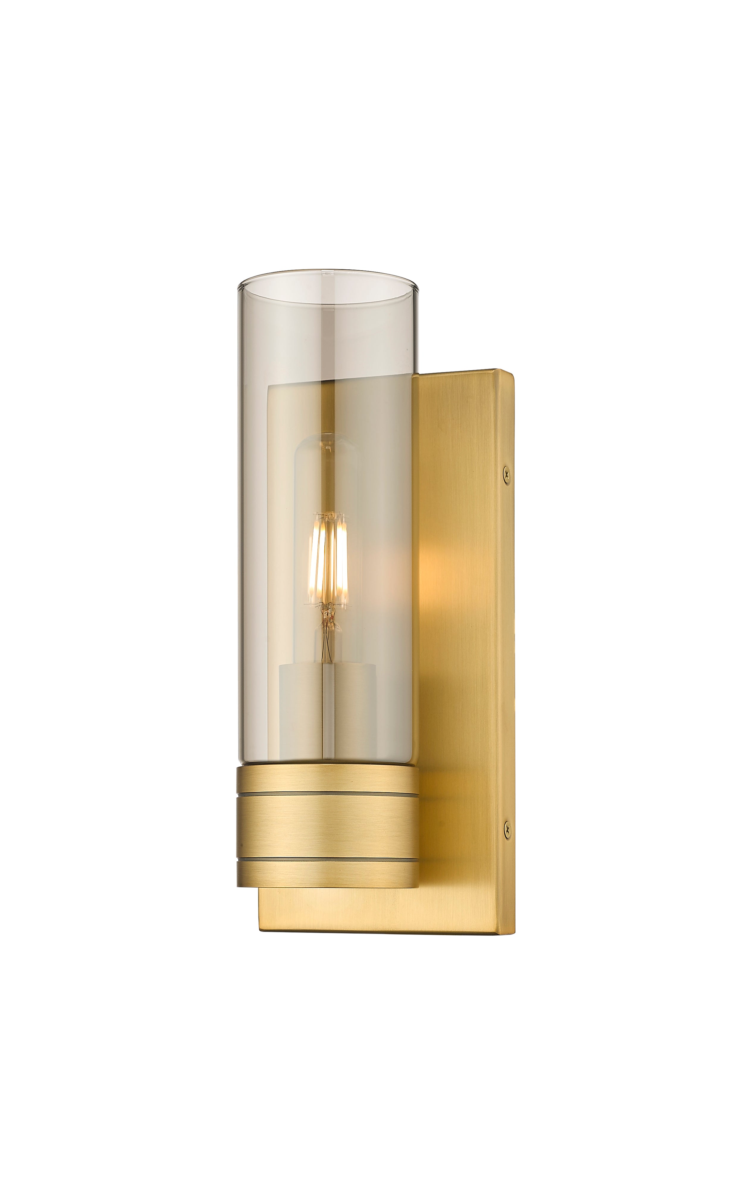 Downtown Urban Sconce Cast Brass
