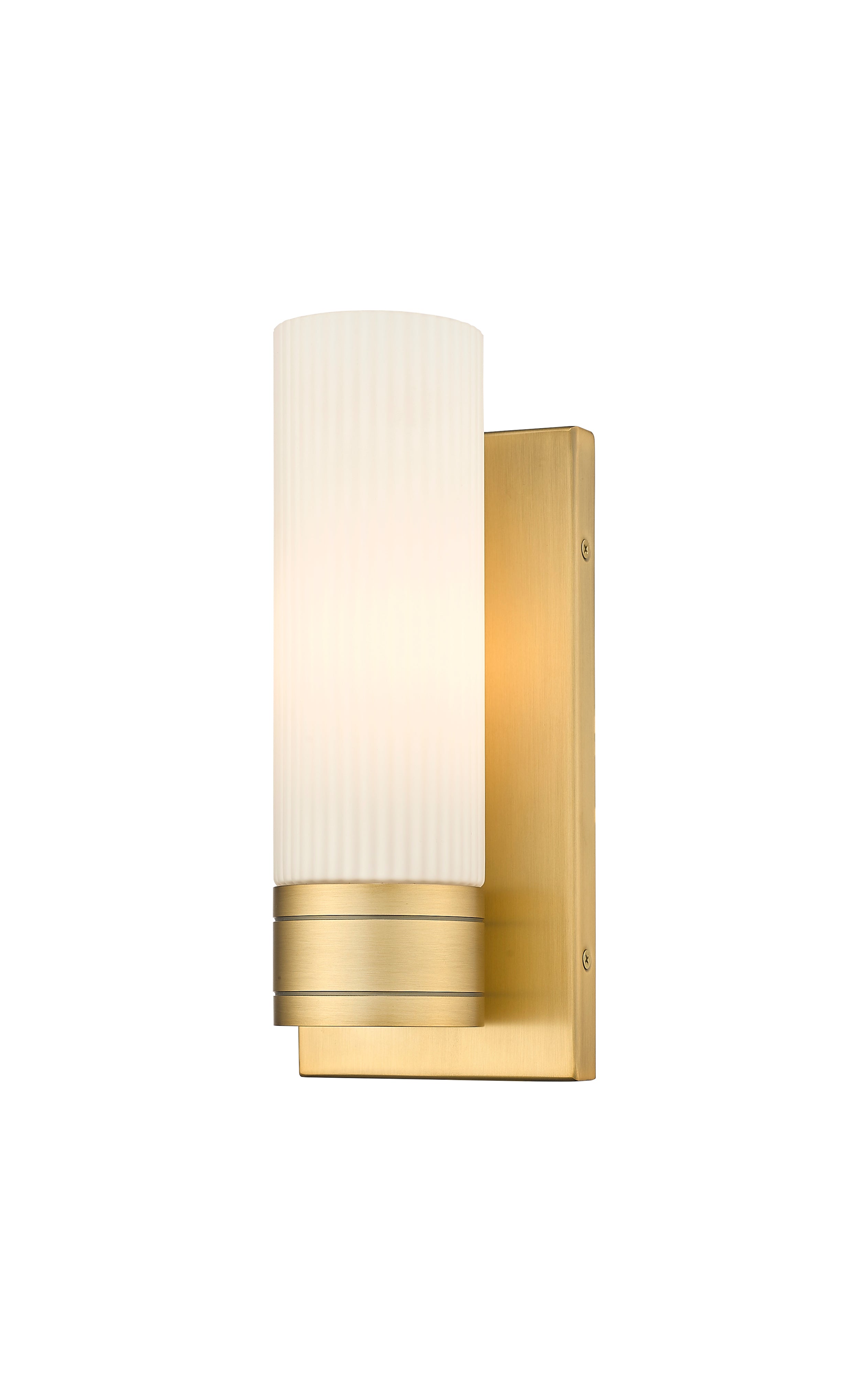 Downtown Urban Sconce Cast Brass