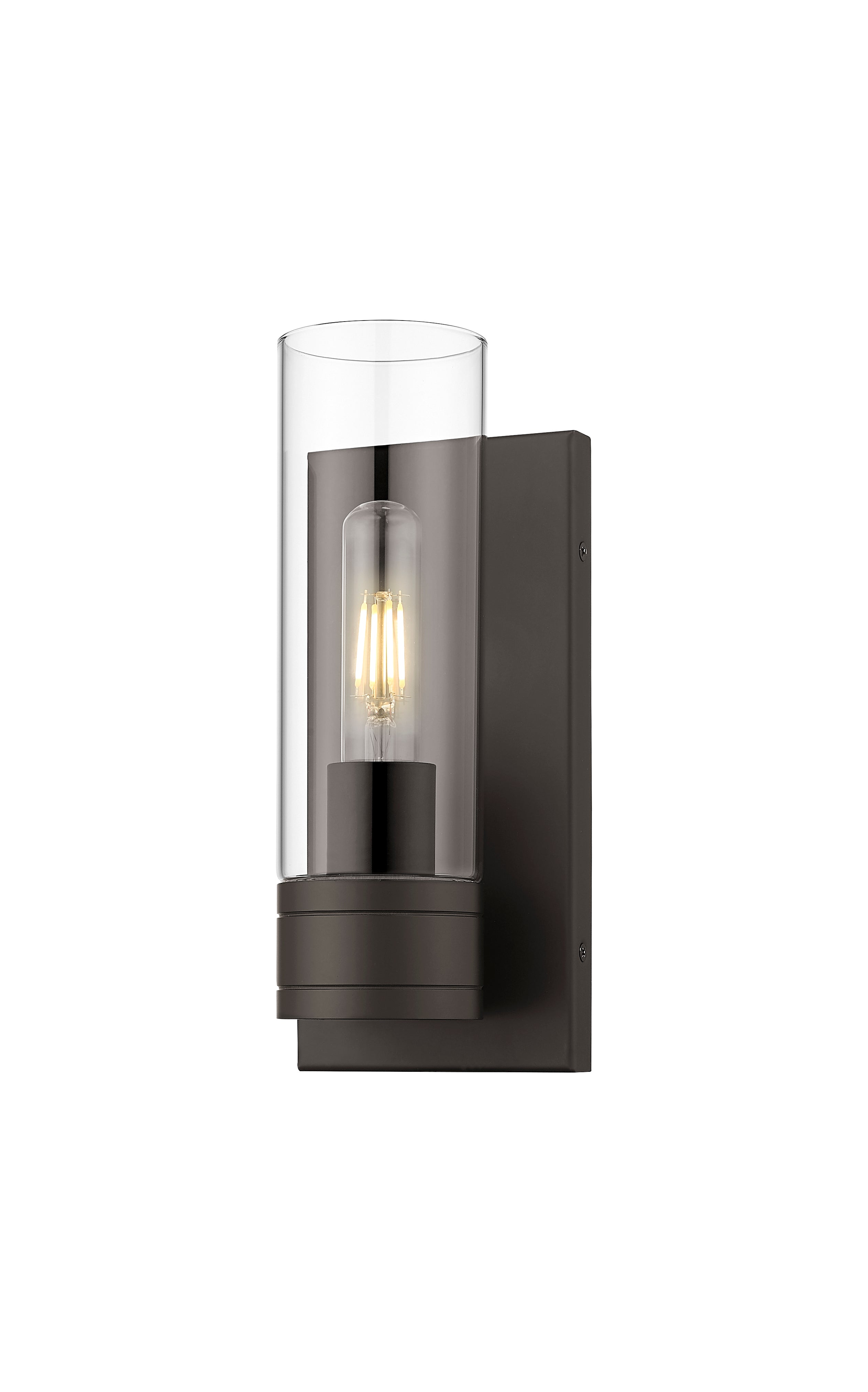 Downtown Urban Sconce Cast Brass