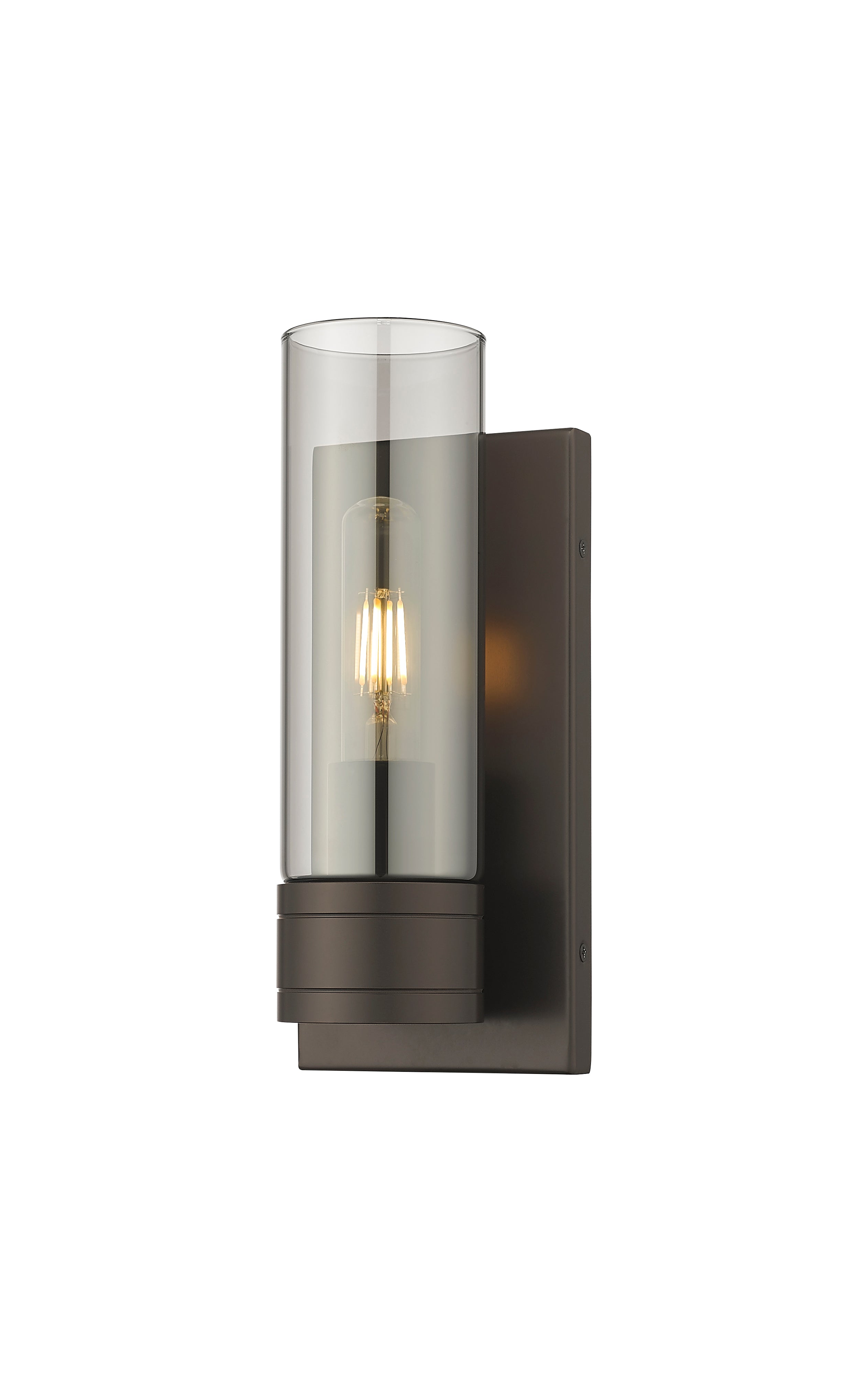 Downtown Urban Sconce Cast Brass