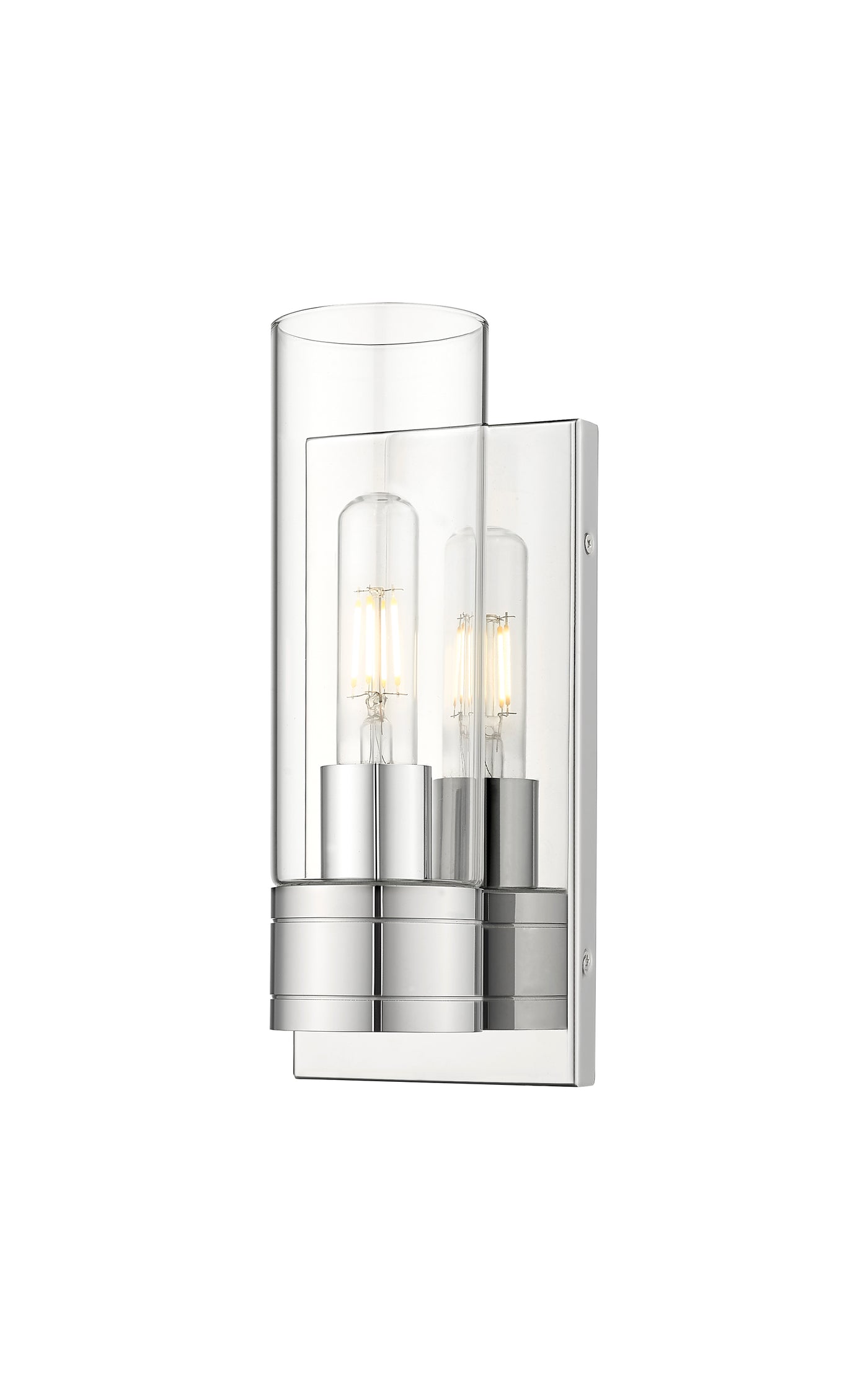 Downtown Urban Sconce Cast Brass