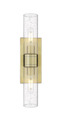 Downtown Urban Linear Bath Vanity Cast Brass