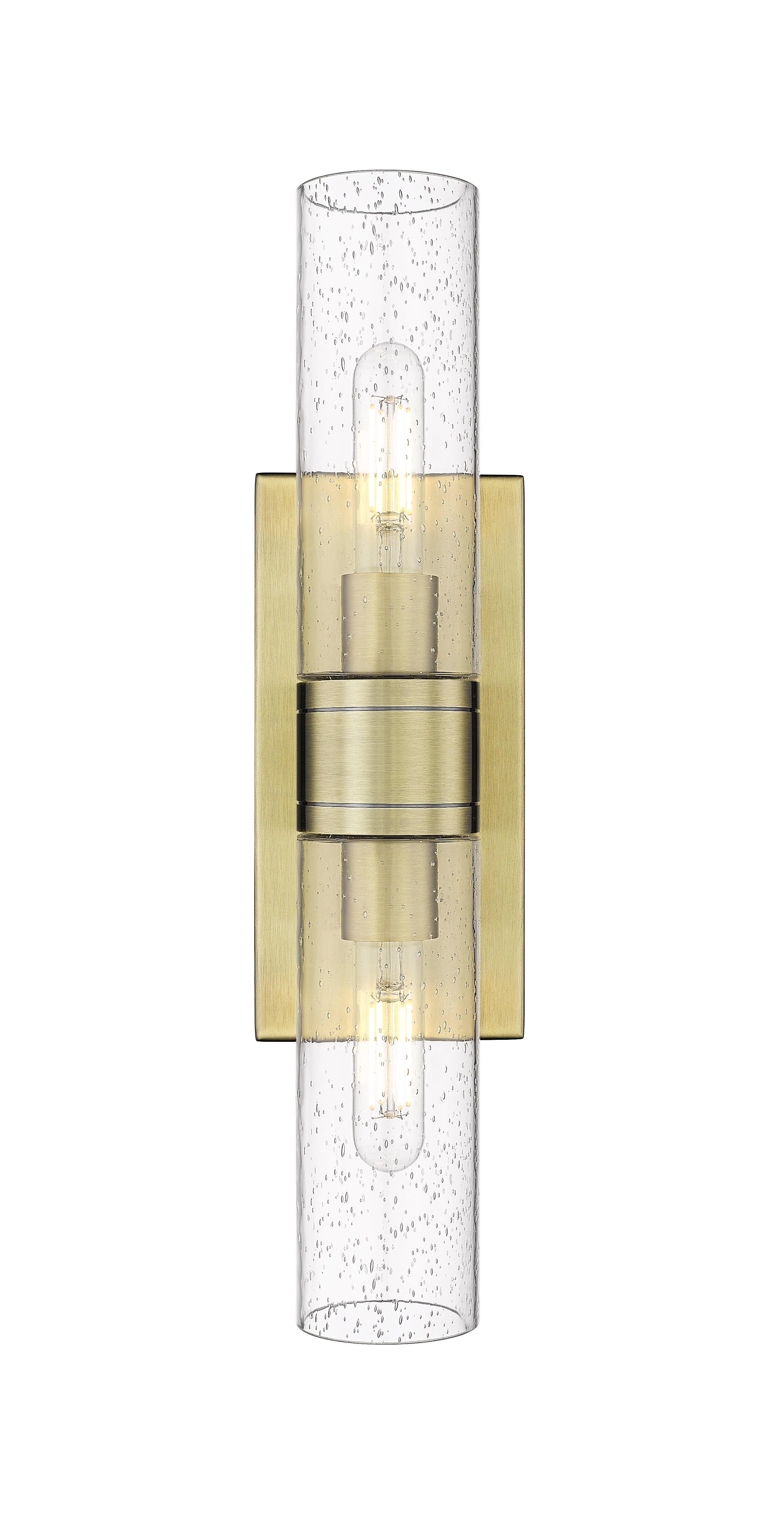 Downtown Urban Linear Bath Vanity Cast Brass