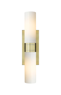 Downtown Urban Linear Bath Vanity Cast Brass