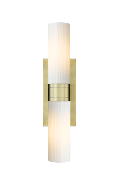 Downtown Urban Linear Bath Vanity Cast Brass