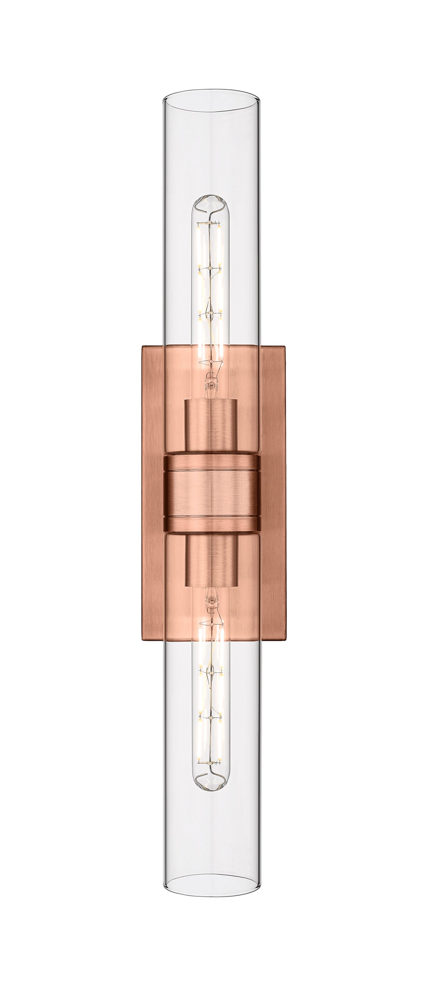 Downtown Urban Sconce Cast Brass Steel
