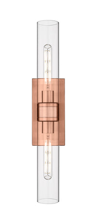 Downtown Urban Sconce Cast Brass Steel