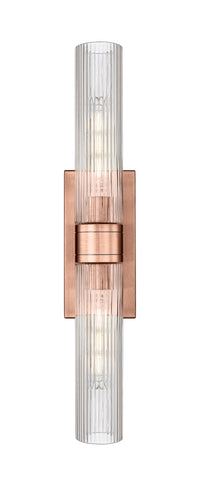 Downtown Urban Sconce Cast Brass Steel