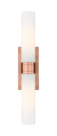 Downtown Urban Sconce Cast Brass Steel