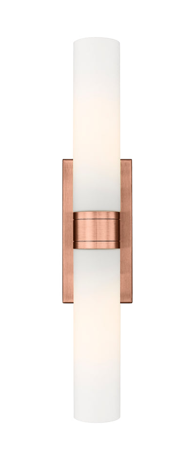 Downtown Urban Sconce Cast Brass Steel