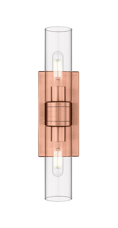 Downtown Urban Linear Bath Vanity Cast Brass