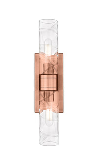 Downtown Urban Linear Bath Vanity Cast Brass
