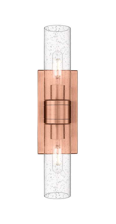 Downtown Urban Linear Bath Vanity Cast Brass