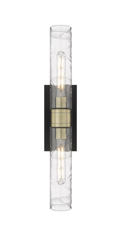 Downtown Urban Sconce Cast Brass Steel