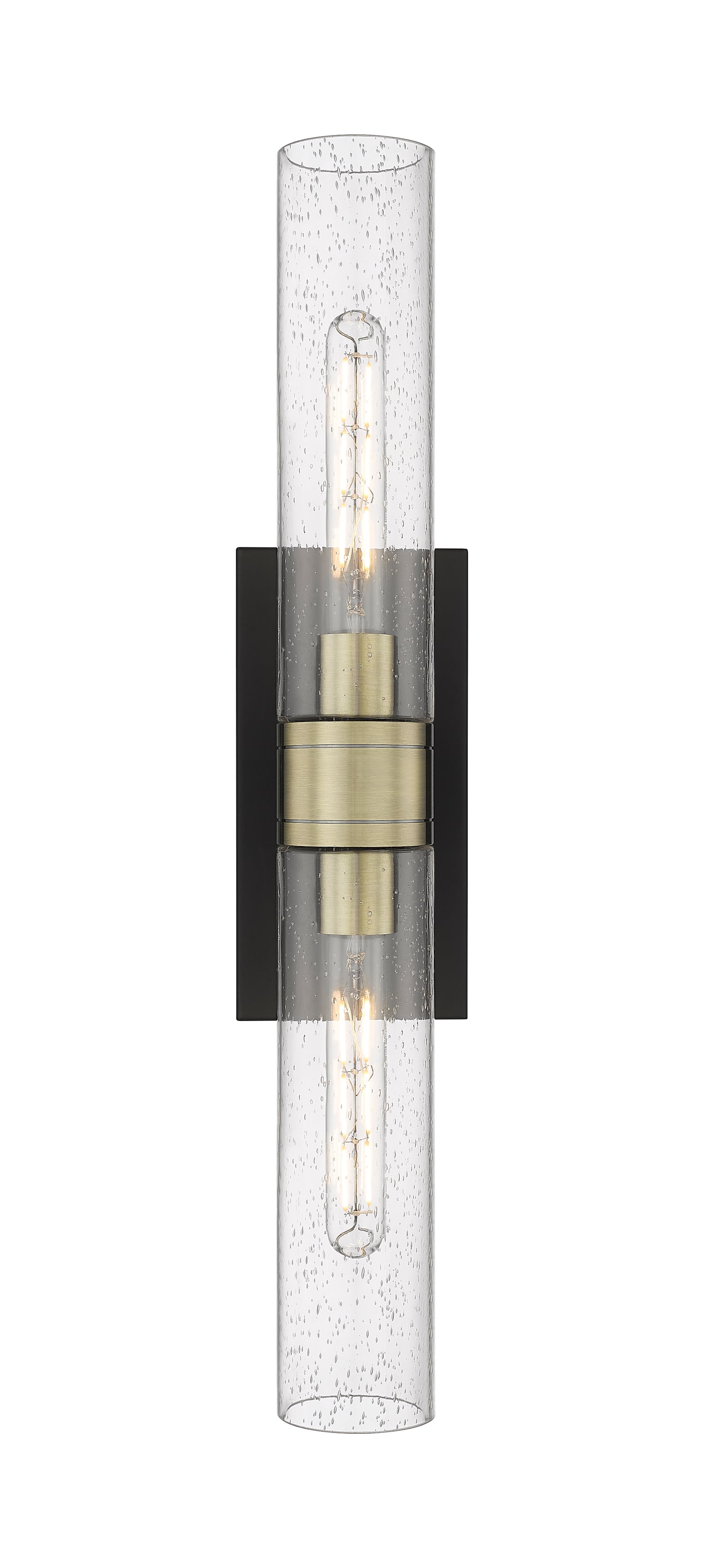 Downtown Urban Sconce Cast Brass Steel