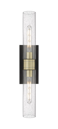 Downtown Urban Sconce Cast Brass Steel