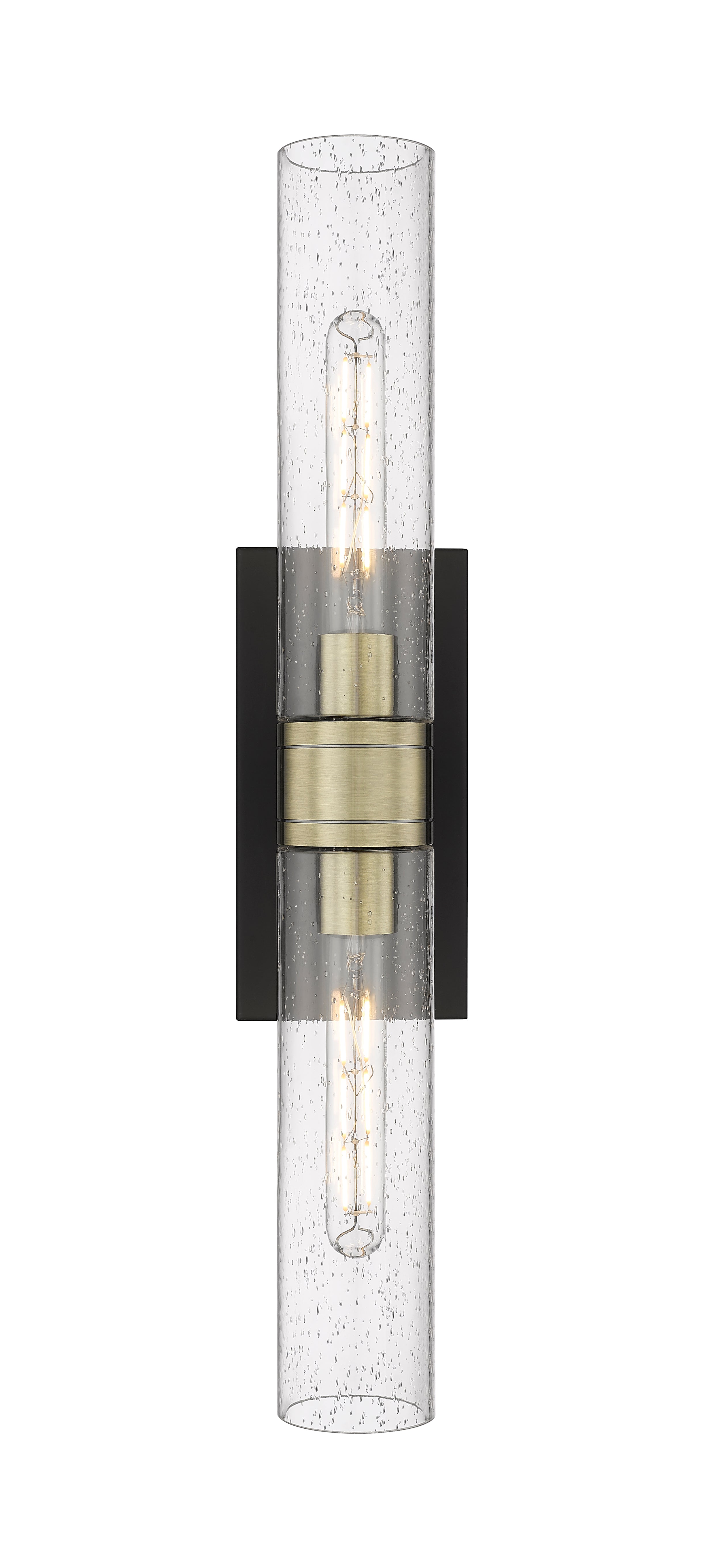 Downtown Urban Sconce Cast Brass Steel