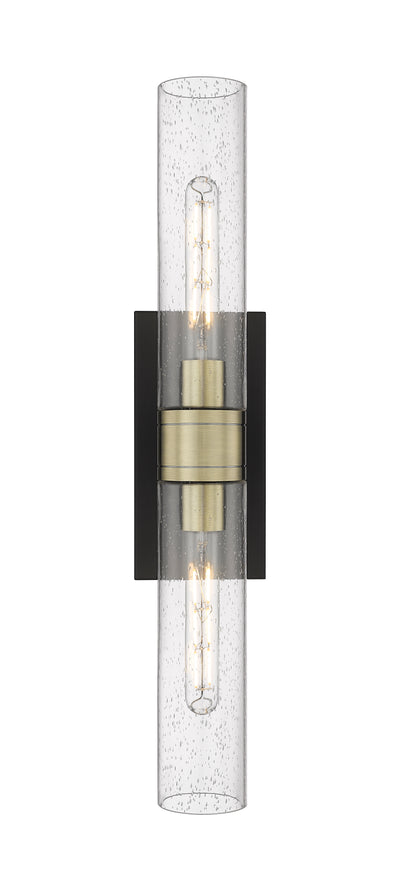 Downtown Urban Sconce Cast Brass Steel