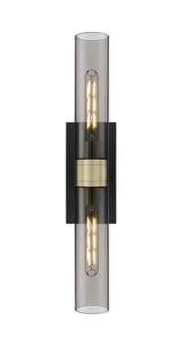 Downtown Urban Sconce Cast Brass Steel