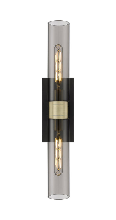 Downtown Urban Sconce Cast Brass Steel