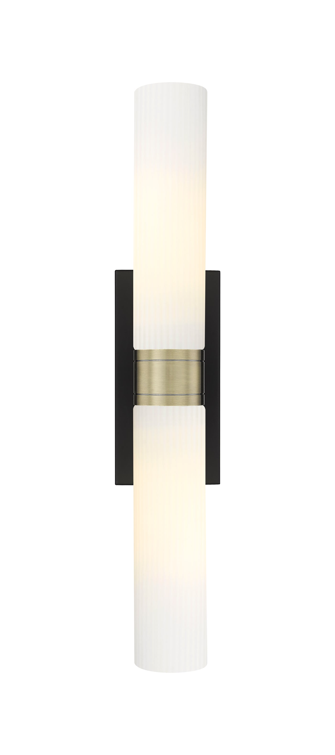 Downtown Urban Sconce Cast Brass Steel