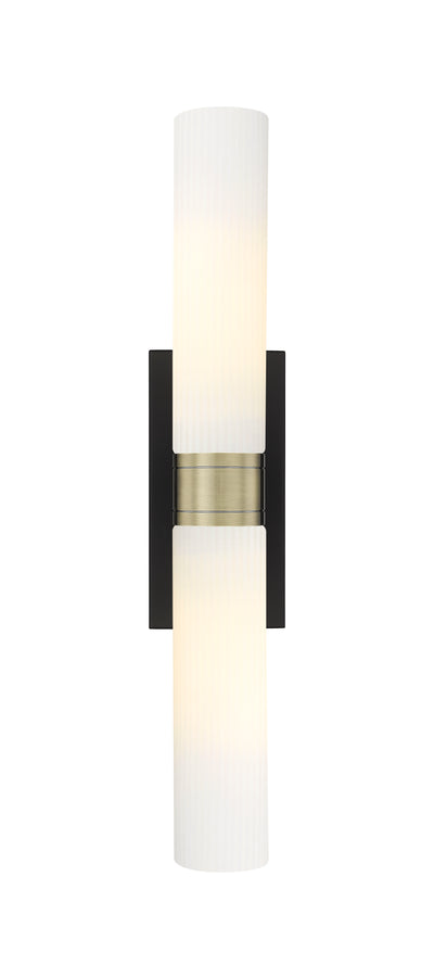 Downtown Urban Sconce Cast Brass Steel