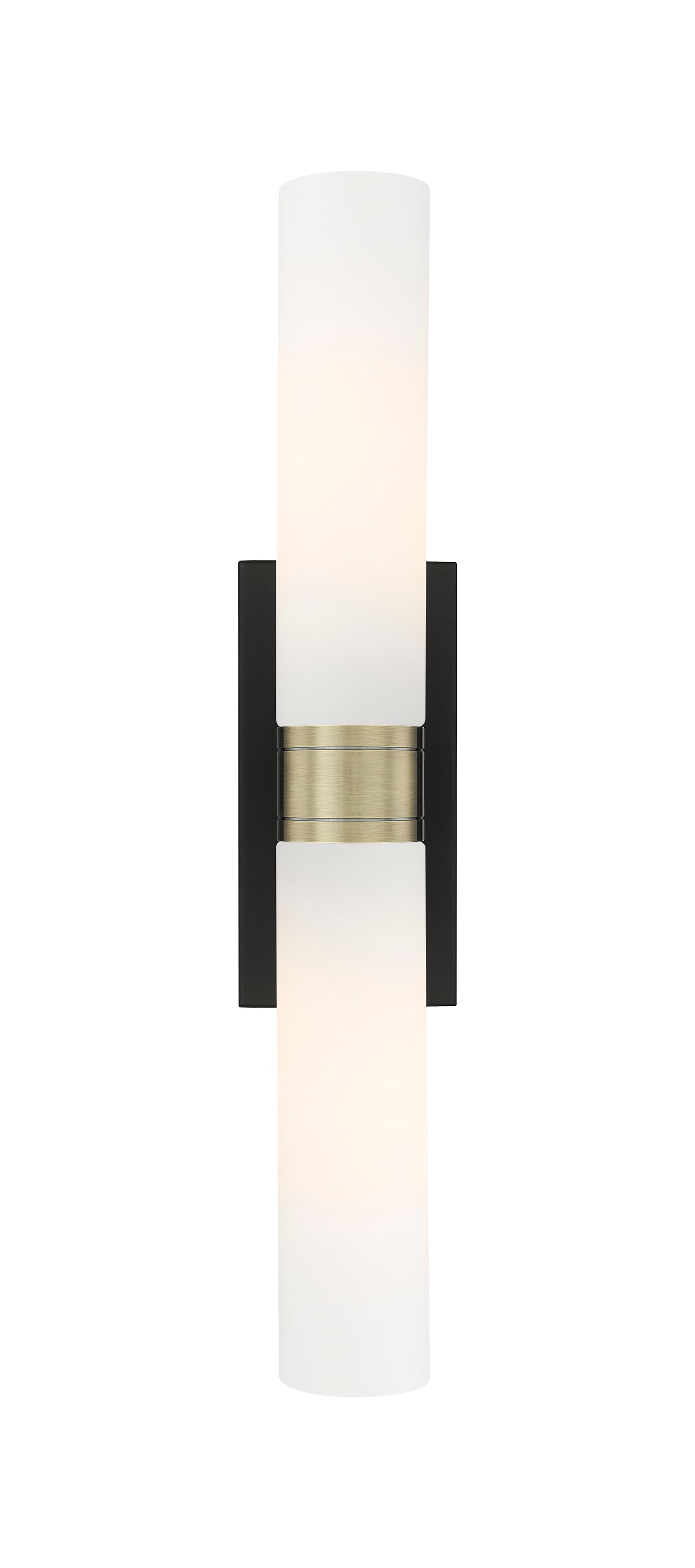 Downtown Urban Sconce Cast Brass Steel