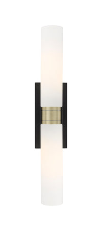 Downtown Urban Sconce Cast Brass Steel