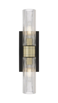 Downtown Urban Linear Bath Vanity Cast Brass