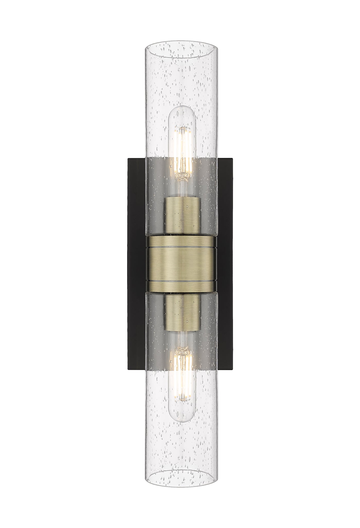 Downtown Urban Linear Bath Vanity Cast Brass