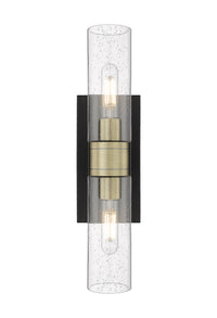 Downtown Urban Linear Bath Vanity Cast Brass
