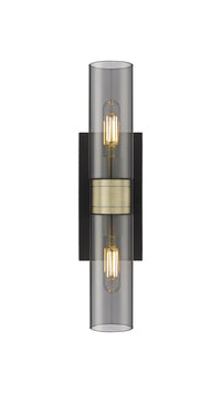 Downtown Urban Linear Bath Vanity Cast Brass